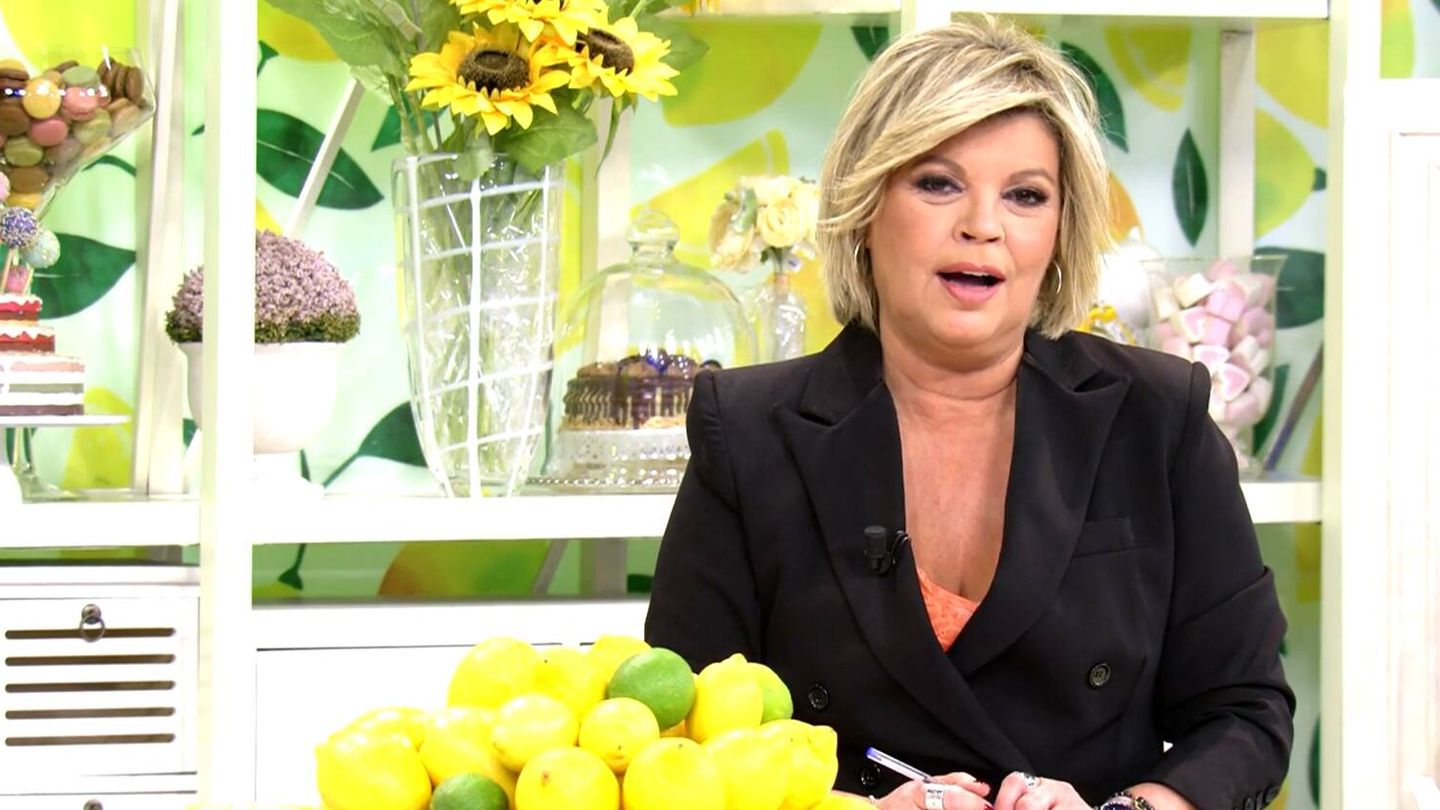 Terelu Campos, presentadora de 'Sálvame Lemon Tea'. (Mediaset)