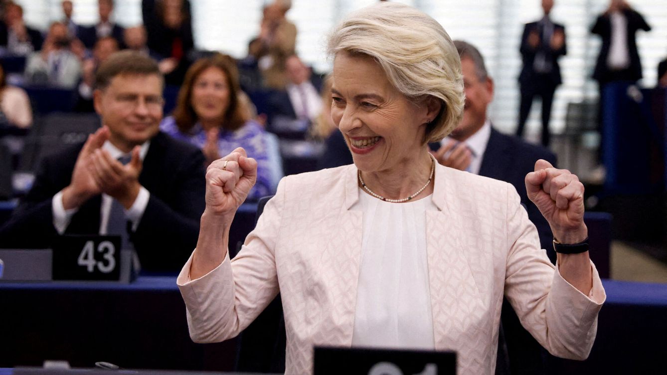 Foto: La presidente de la Comisión Europea, Ursula von der Leyen. (Reuters/Johanna Geron)
