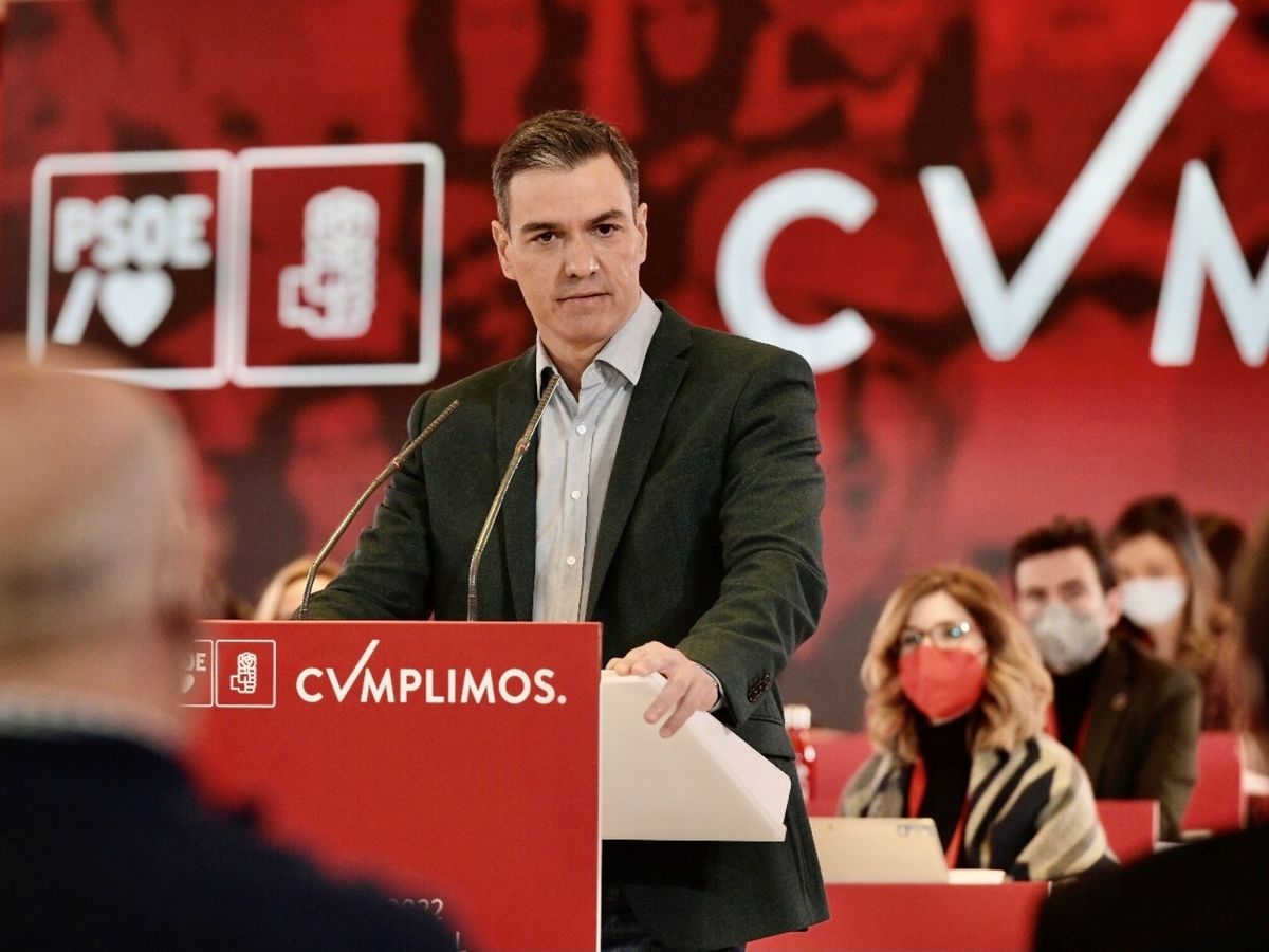 Foto: El presidente del Gobierno y secretario general del PSOE, Pedro Sánchez. (EFE PSOE Alfredo Arias Horas)
