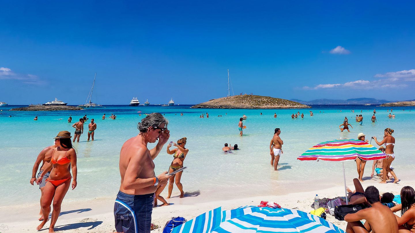 Playa de Ses Illetes, en Formentera.