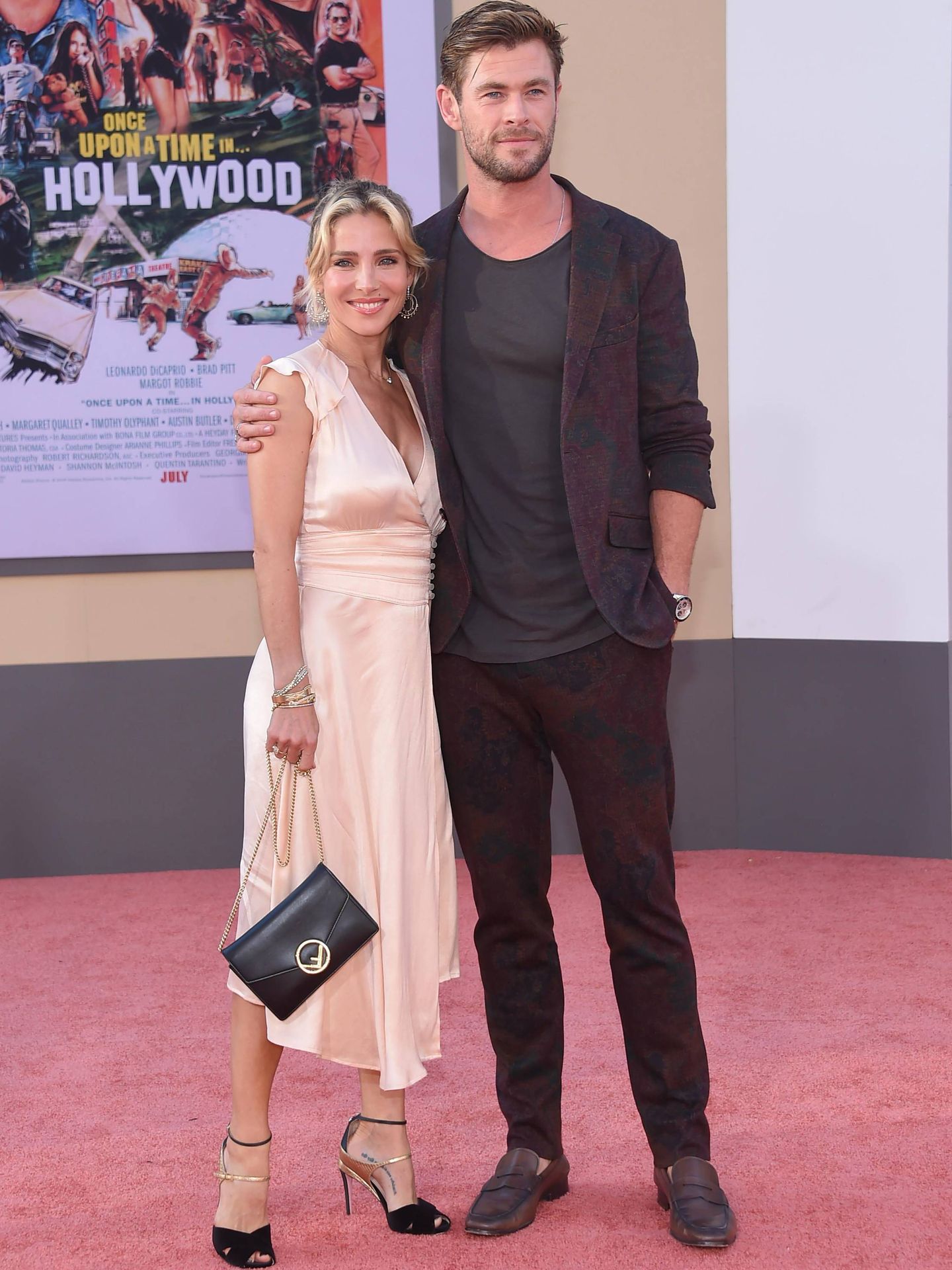 Elsa Pataky y Chris Hemsworth, en un estreno en Hollywood. (Cordon Press)