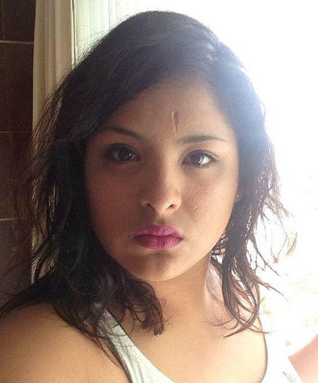 Foto: Karla Jacinto fue violada 43.200 veces (Facebook)