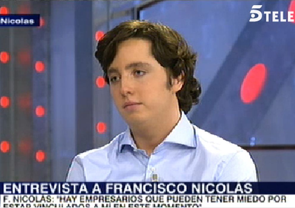 Foto: Francisco Nicolás, durante su entrevista en el programa 'Un tiempo nuevo'. (Telecinco)