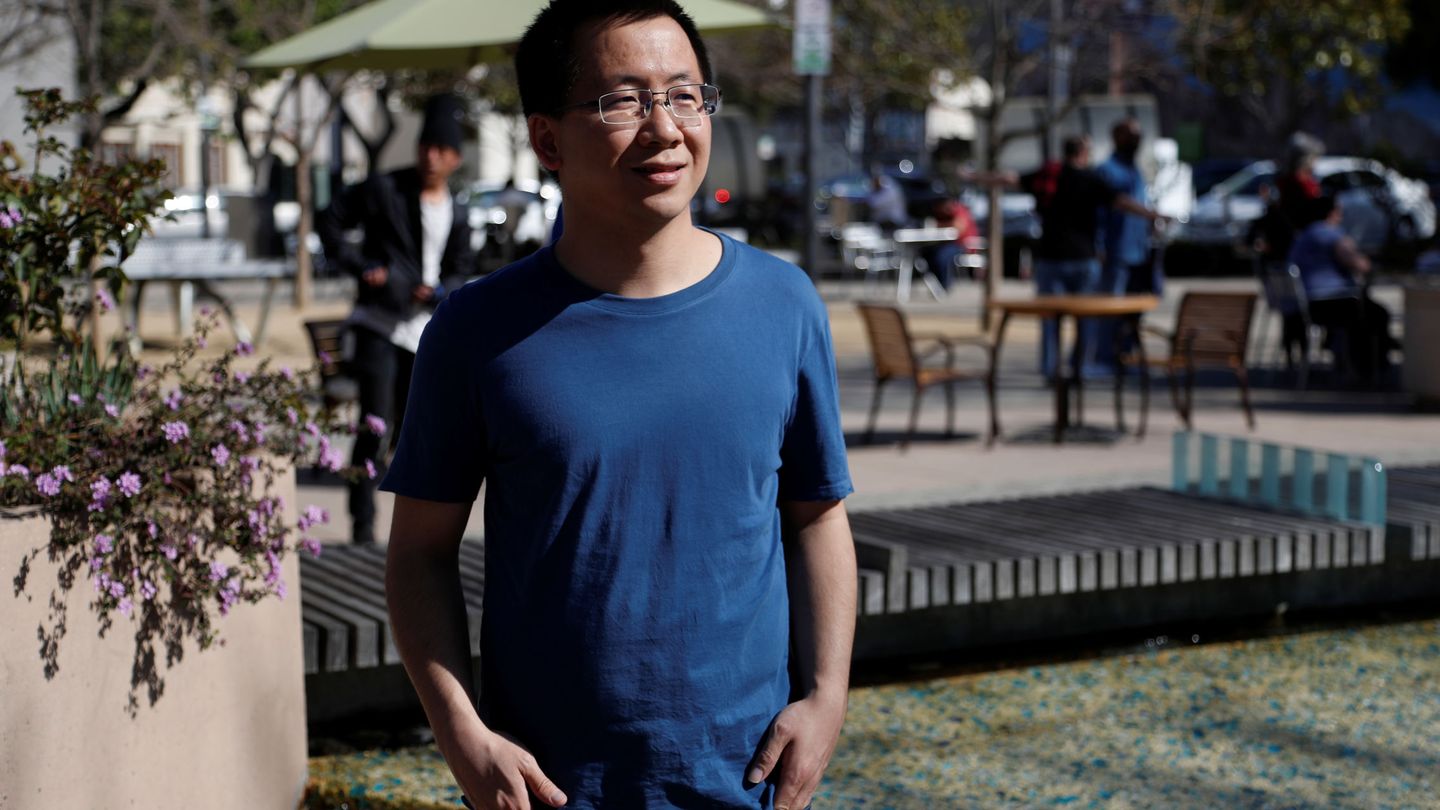 Zhang Yiming. (Reuters/Shannon Stapleton)