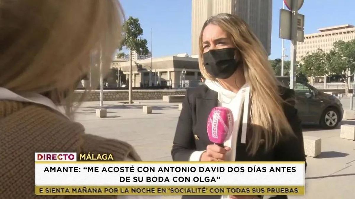 María Patiño enseña (por error) la cara de la supuesta amante de Antonio David Flores