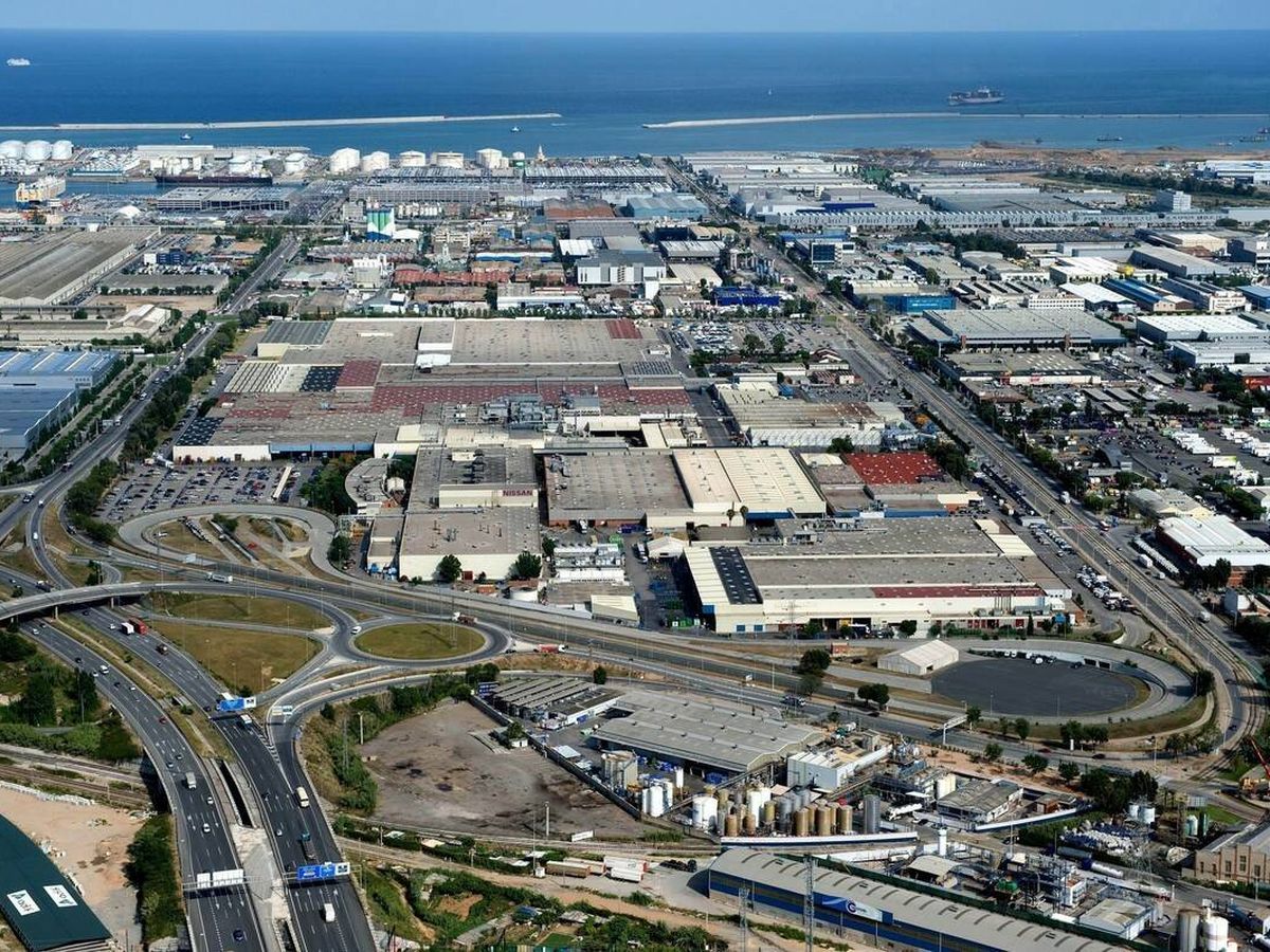 Foto: Fábrica de Nissan en Zona Franca de Barcelona.