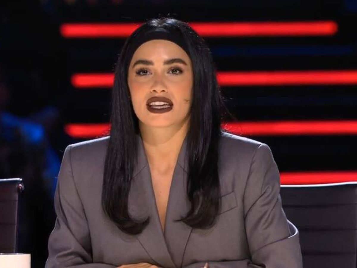 Foto: La cantante Lali Esposito en 'Factor X'. (Mediaset)