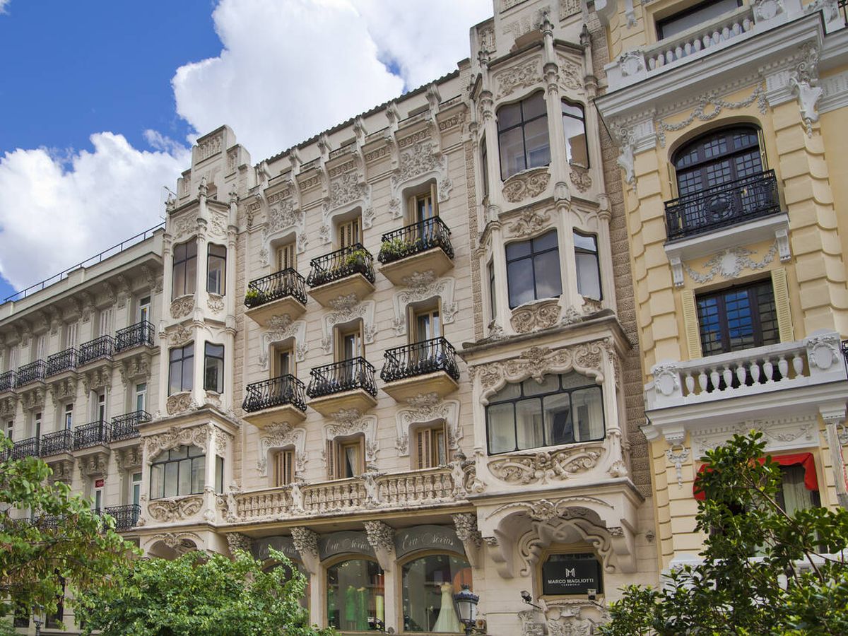 Foto: Edificio de lujo en el barrio de Chamberí. (iStock)