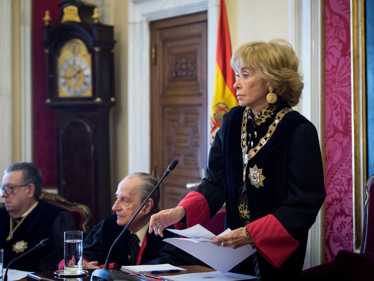 Foto: La presidenta del Consejo de Estado, María Teresa Fernández de la Vega. (EFE)
