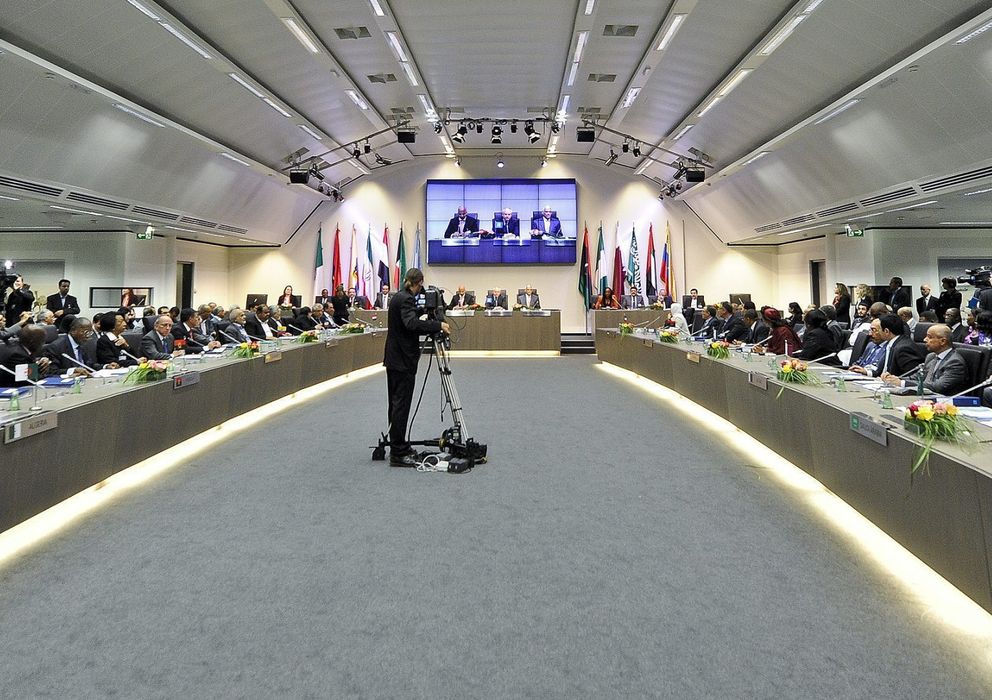 Foto: Reunión de la Organización de Países Exportadores de Petróleo (OPEP) en Viena