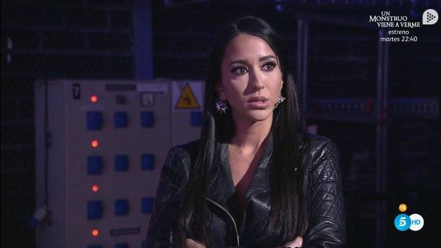 Aurah Ruiz, fuera del plató de 'GH VIP 6'. (Telecinco)