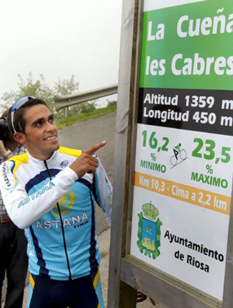 Foto: Bienvenidos al Angliru, el Olimpo del ciclismo