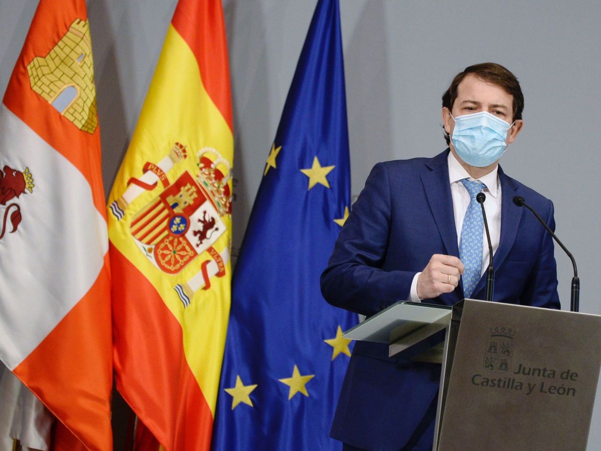 Foto: El presidente de la Junta de Castilla y León, Alfonso Fernández Mañueco. (EFE) 