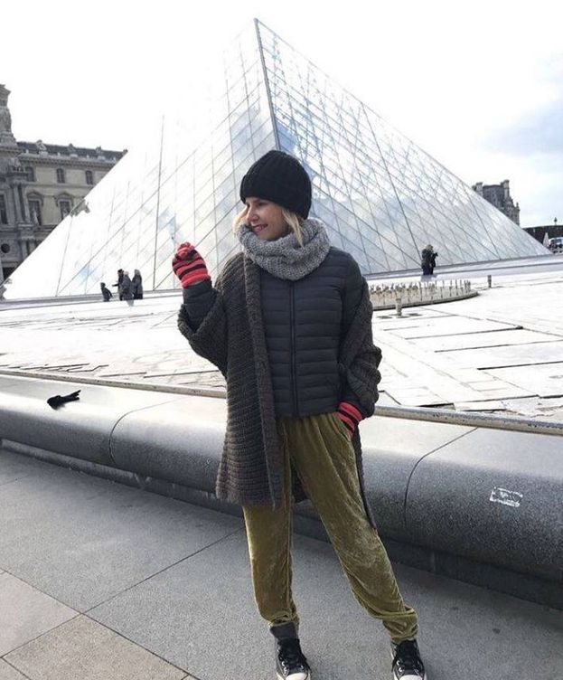 Foto: Eugenia en París. (Instagram)