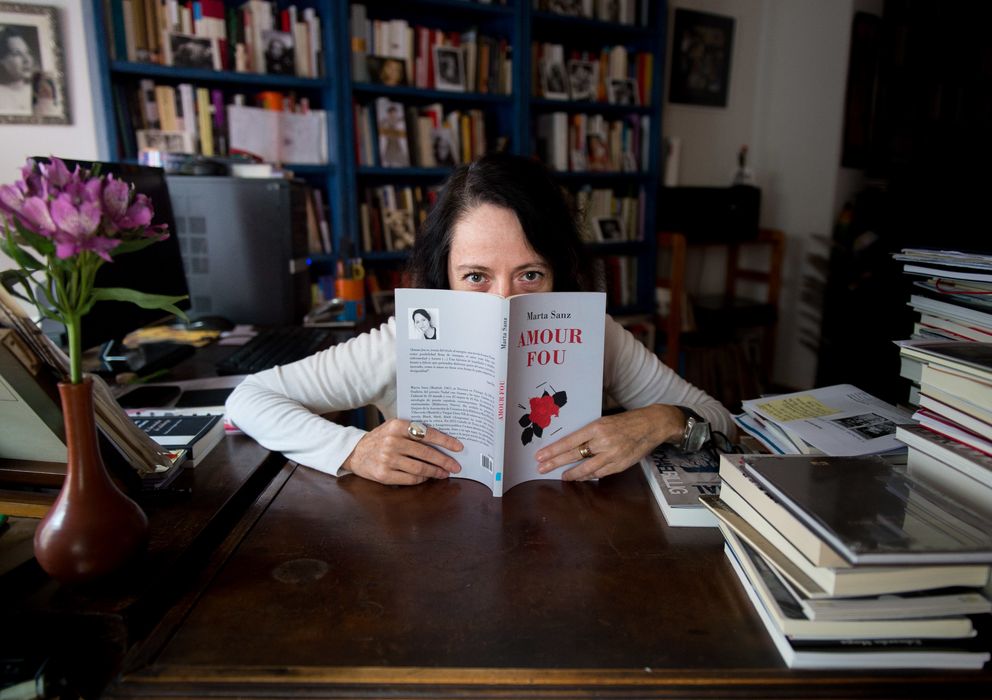 Foto: Marta Sanz, autora de 'Amour Fou', un libro prohibido dos veces antes de ser publicado... en Miami. (DANIEL MUÑOZ)