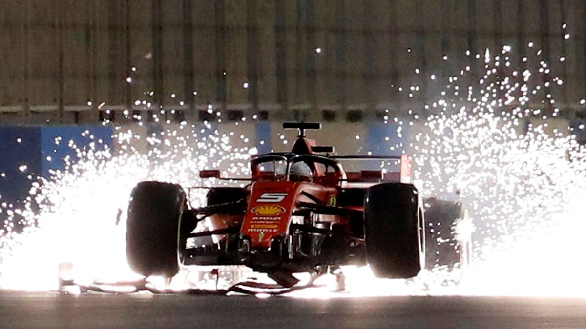 Cómo Ferrari ha ido desinflado el globo de Sebastian Vettel