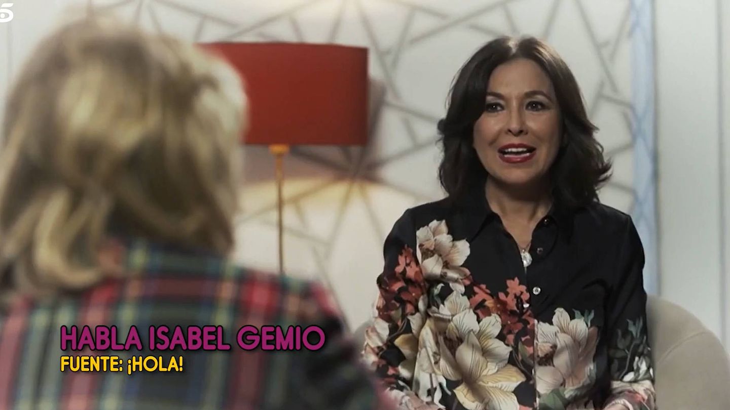 La presentadora Isabel Gemio. (Mediaset)