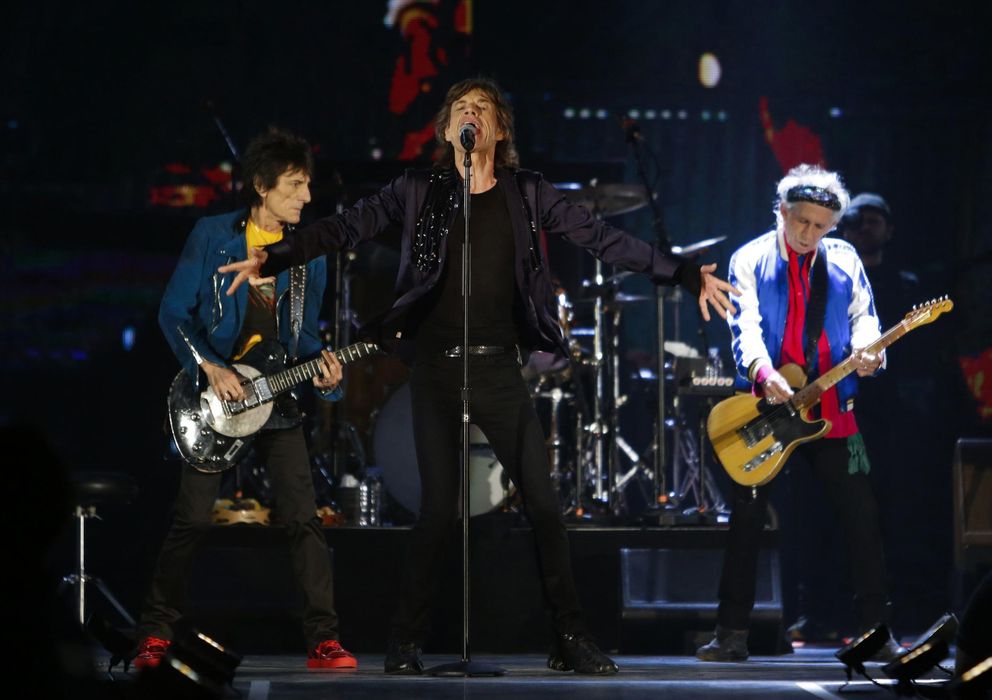 Foto: Los Rolling Stones en una actuación en Singapur (Reuters)