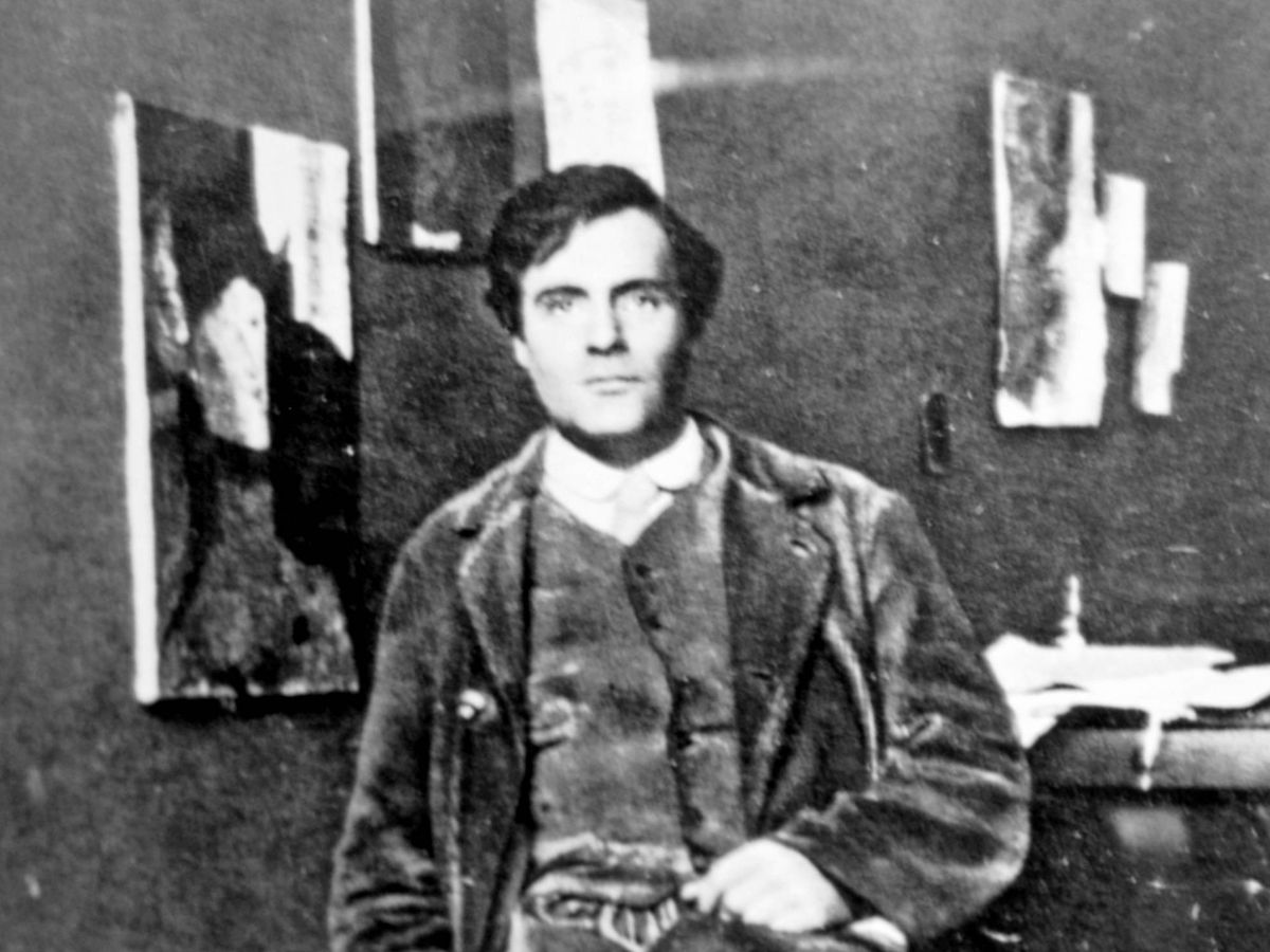 Foto: Amedeo Modigliani en 1915