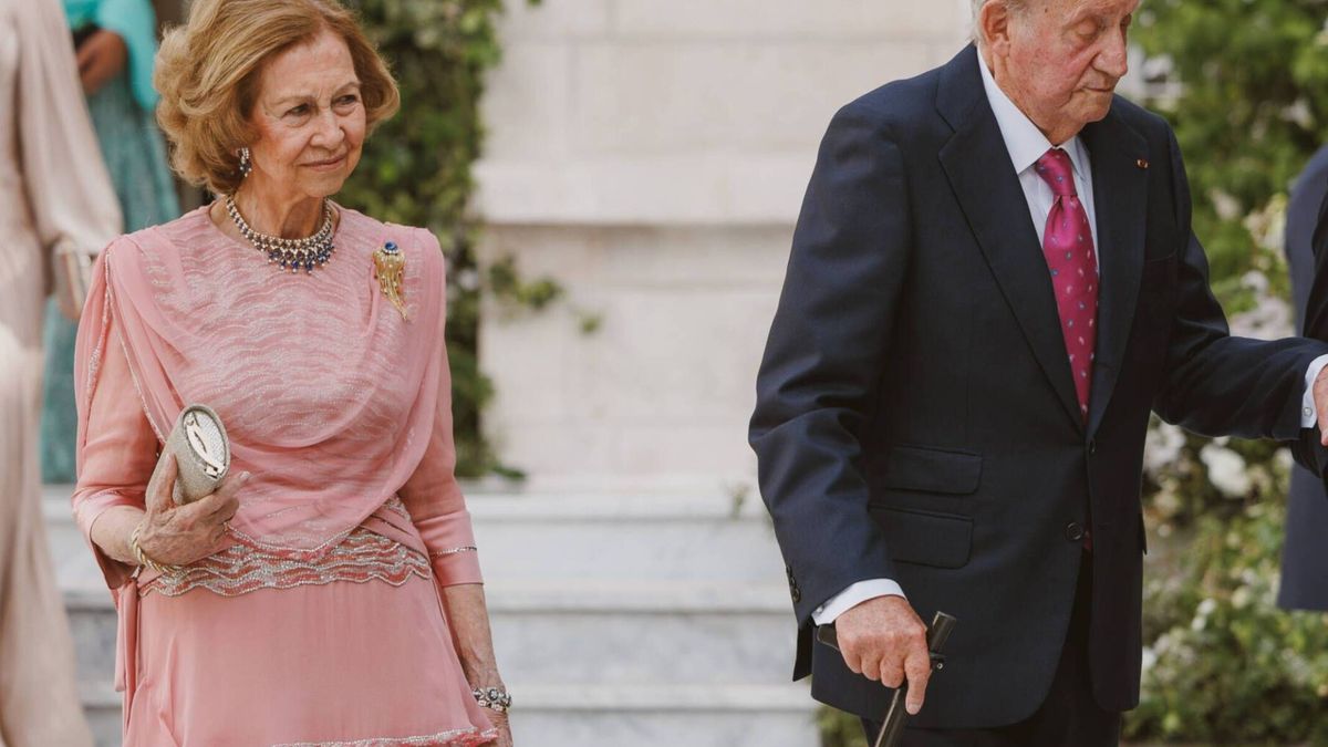 El lenguaje corporal de Juan Carlos I y la reina Sofía en la boda real de Jordania