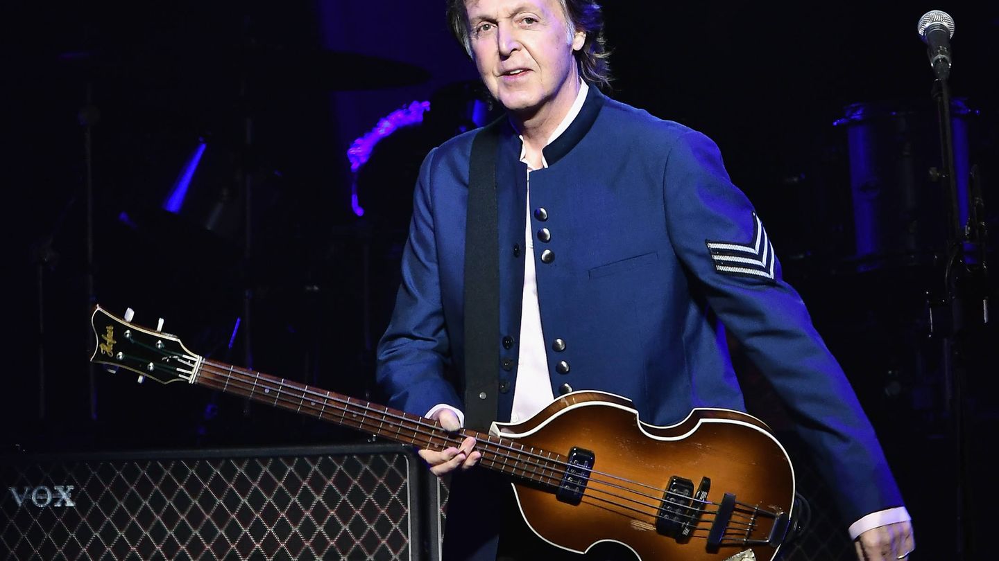 Paul McCartney en un concierto (Getty)
