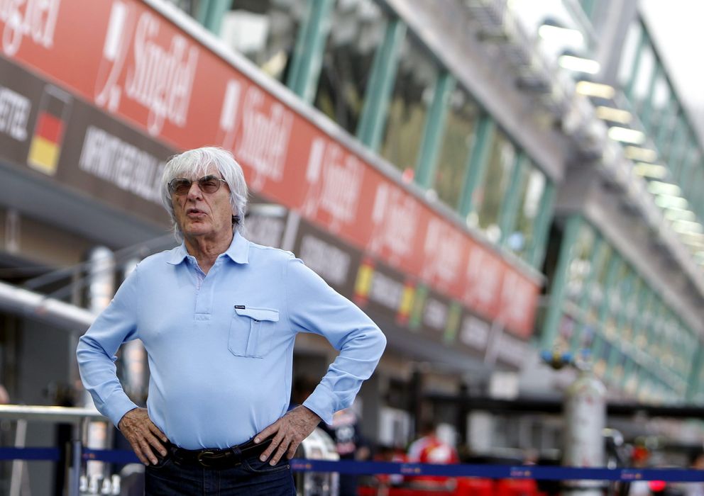 Foto: Bernie Ecclestone en el GP de Singapur de este año.