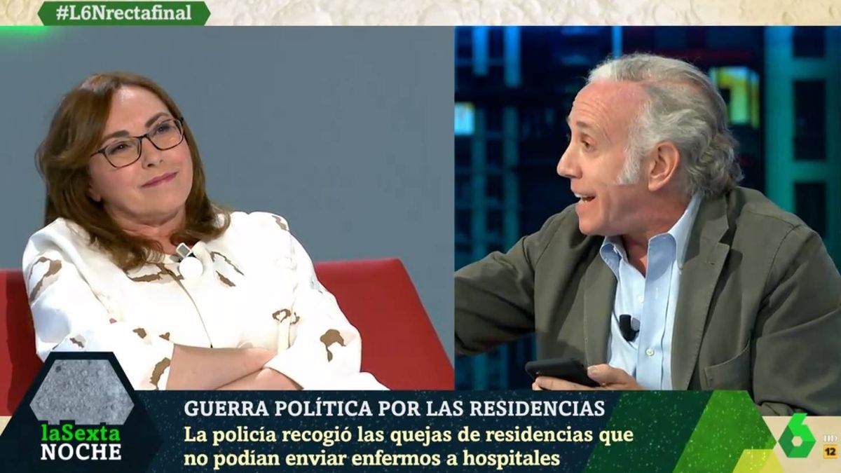 'La Sexta noche' | Eduardo Inda salta al cuello de Angélica Rubio: "Una mentirosa jefa de prensa de Zapatero y miembro del PSOE"
