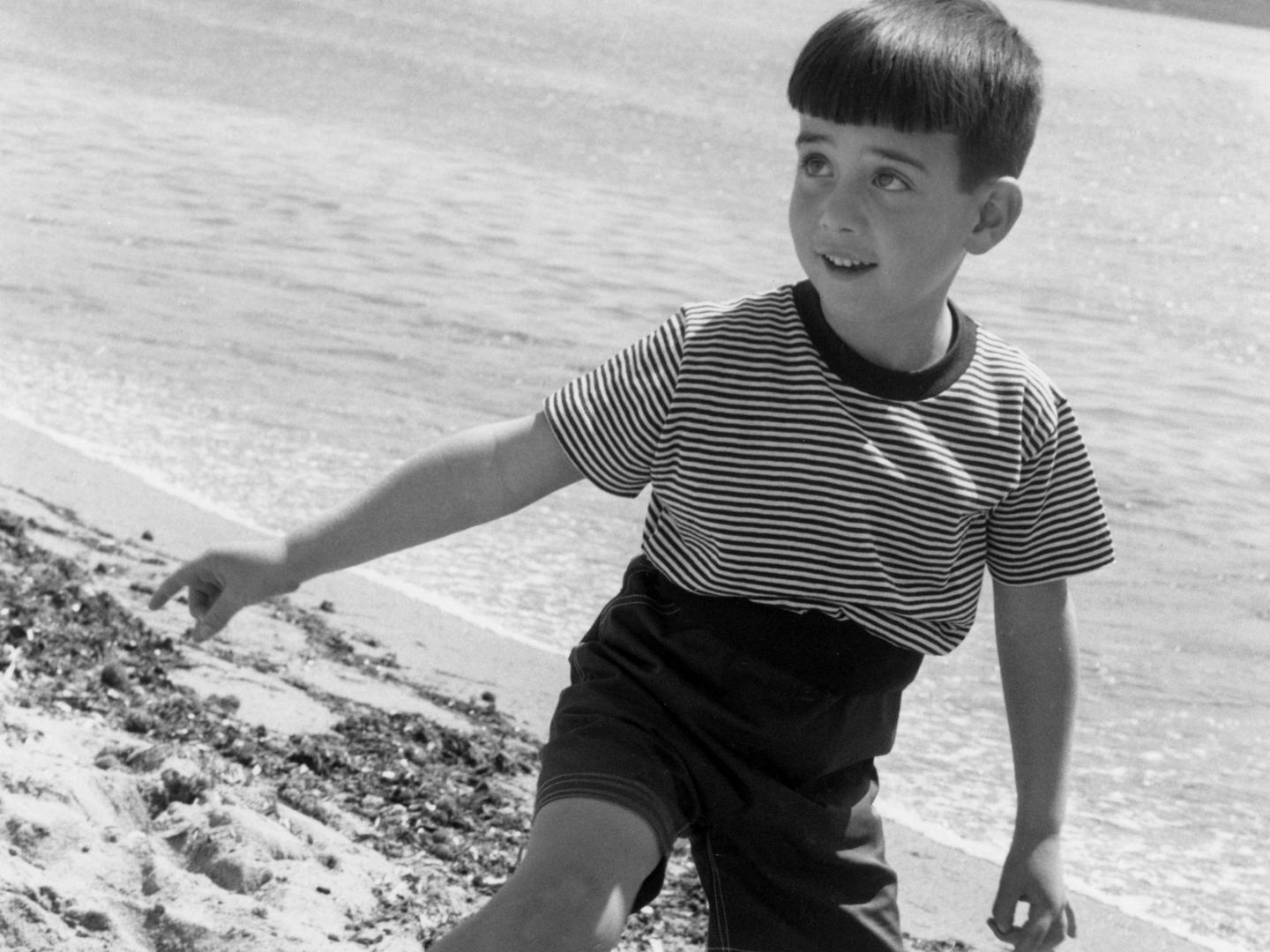 Pablito Calvo, en el Festival de Cannes de 1955. (Cordon Press)