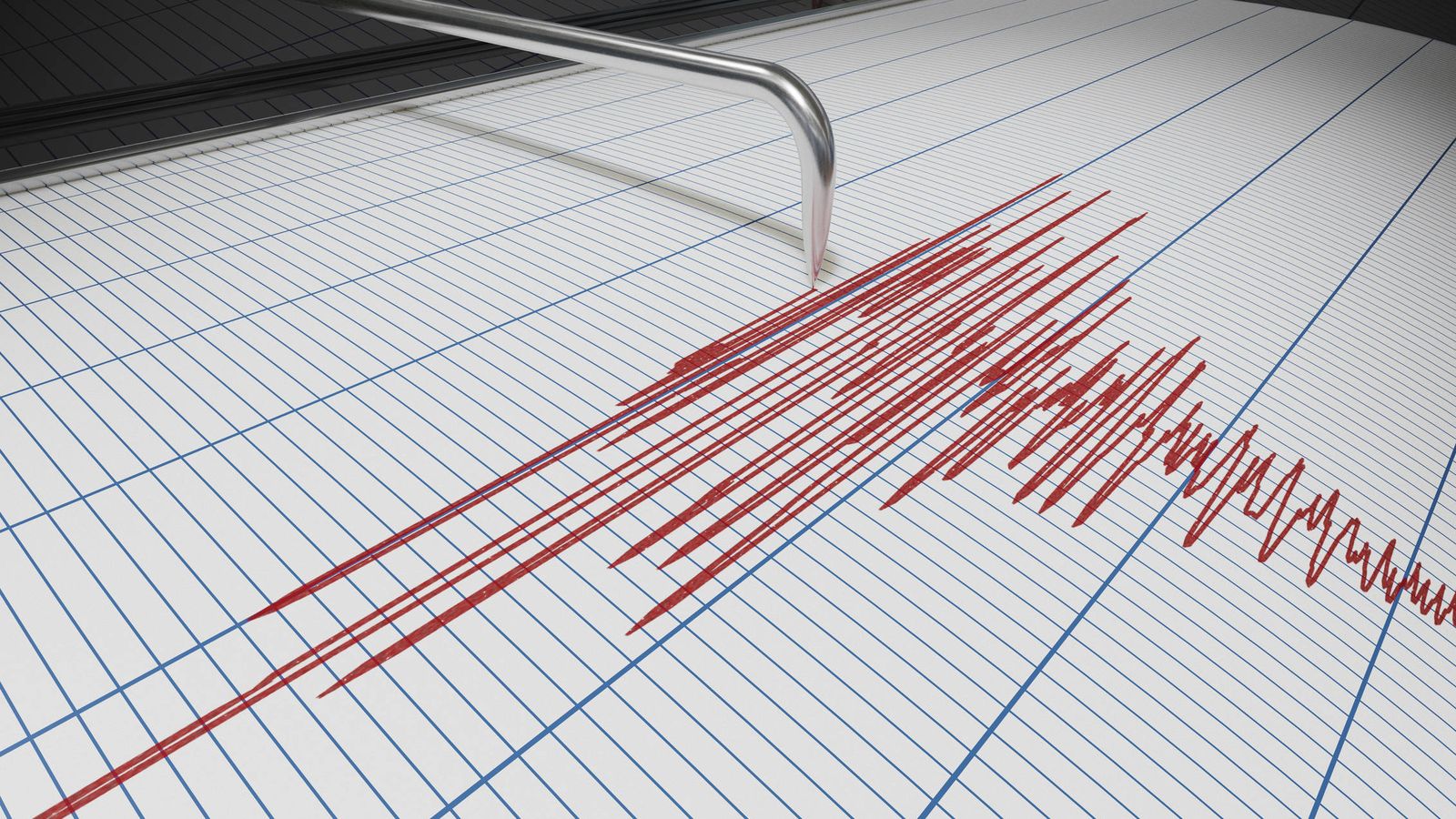Foto: Un sismógrafo capta un terremoto. (Pixabay)