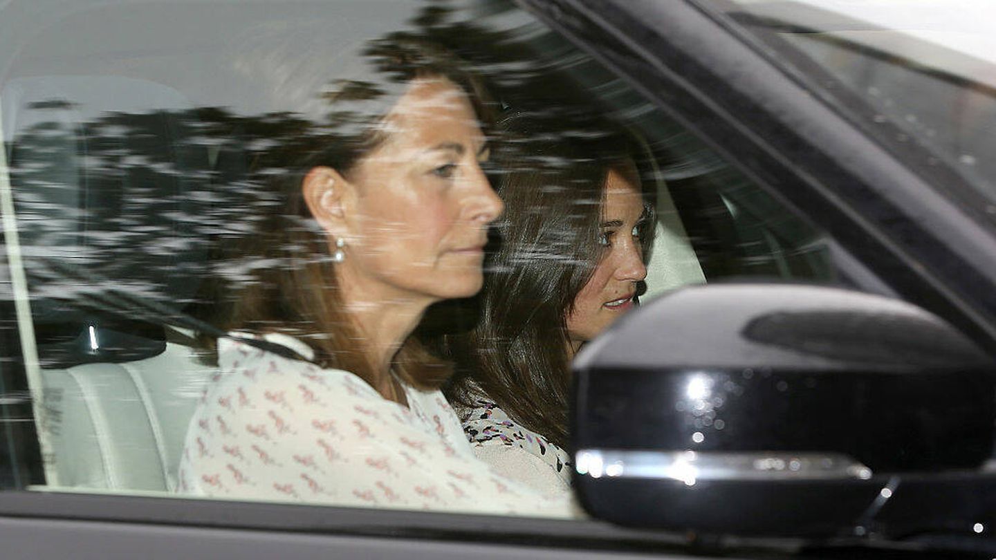 Carole y Pippa Middleton en una imagen de archivo. (Getty Images)