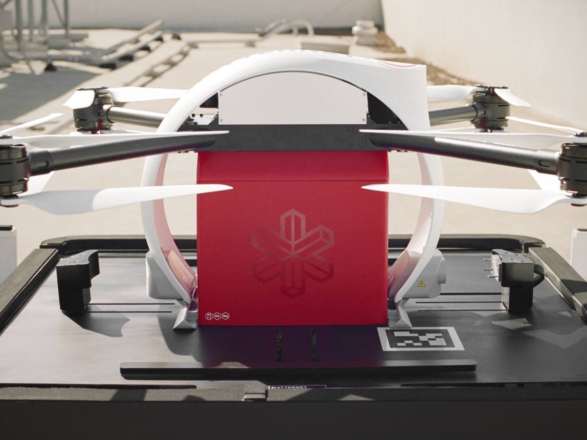 Matternet planeja iniciar entregas de produtos e alimentos por drones a partir de 2027