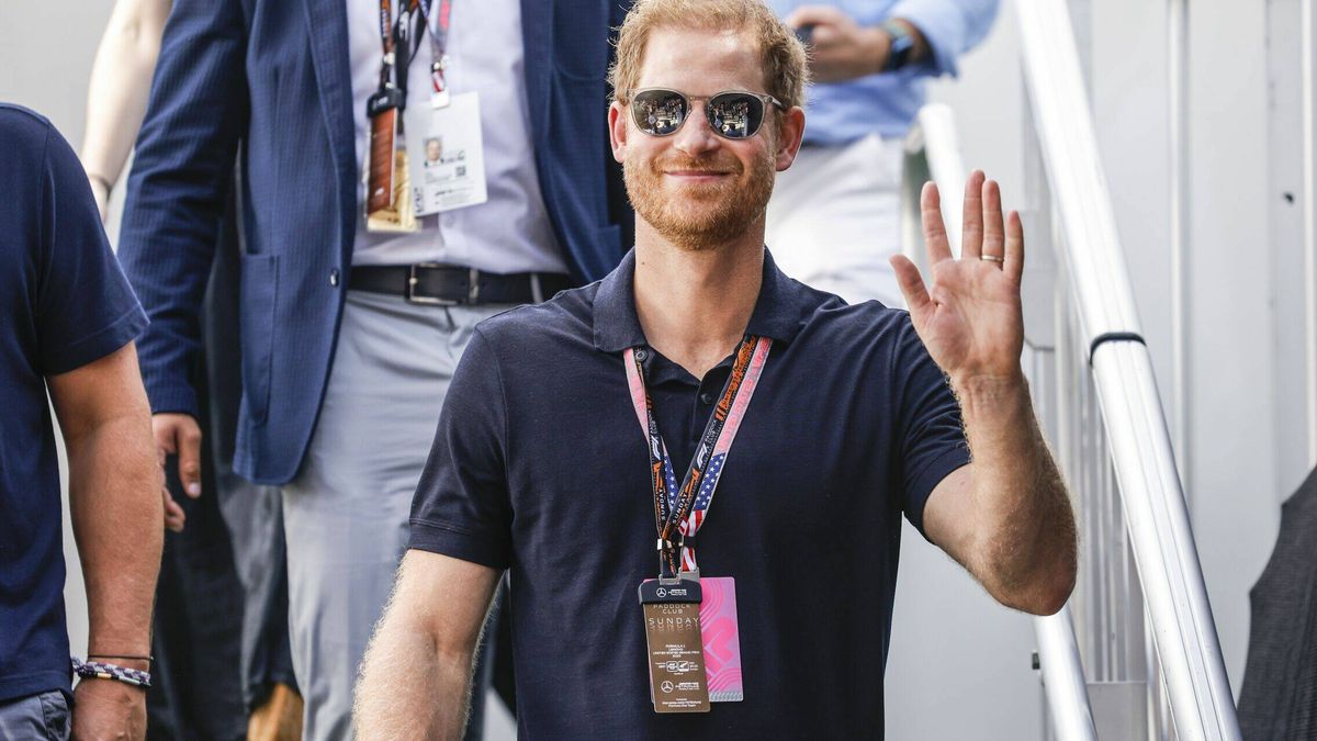 El príncipe Harry y su plan de fin de semana: invitado vip de la Fórmula 1 rodeado de celebrities