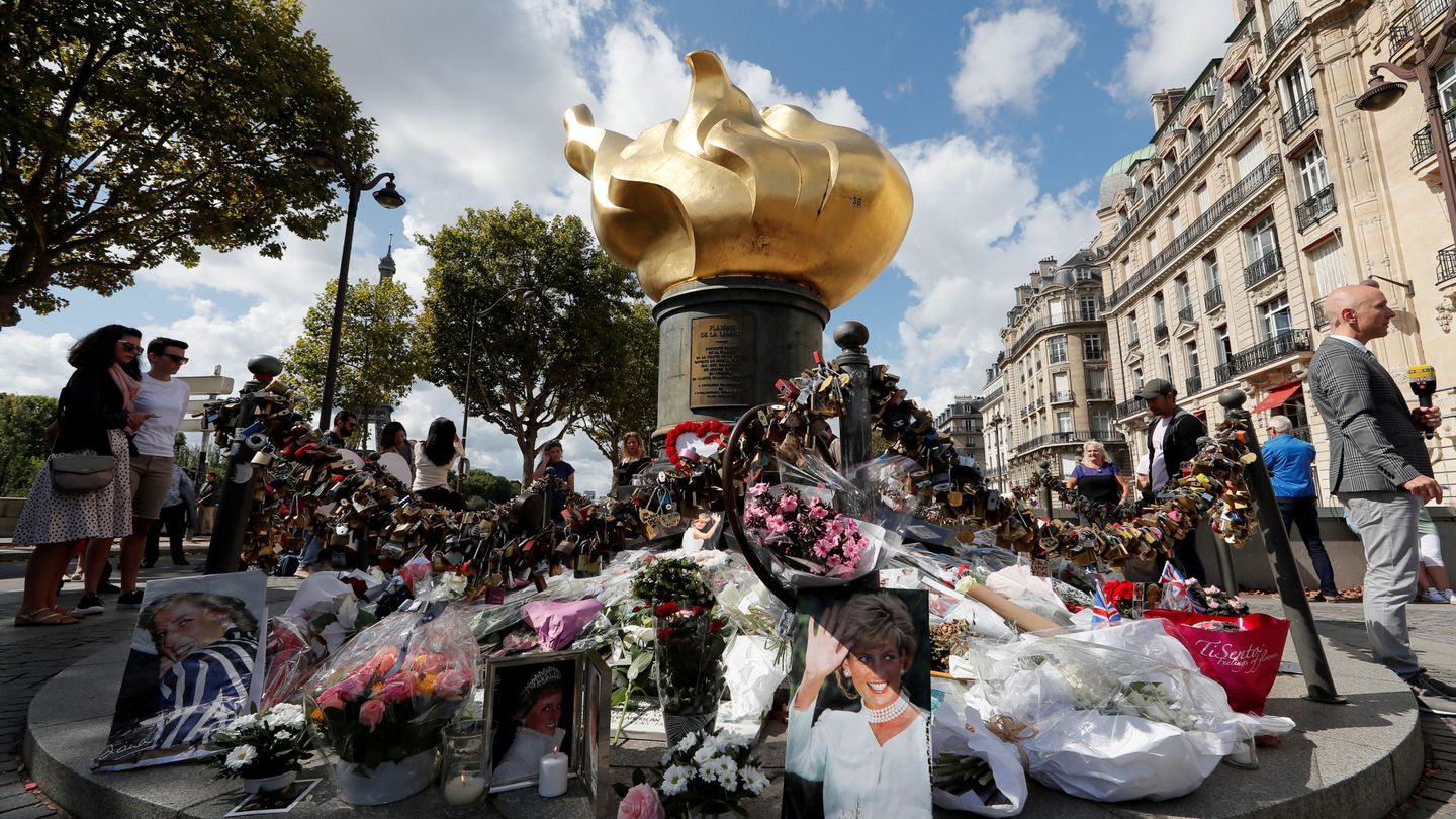 En París, todos los 31 de agosto se recuerda a la princesa Diana. (Reuters)