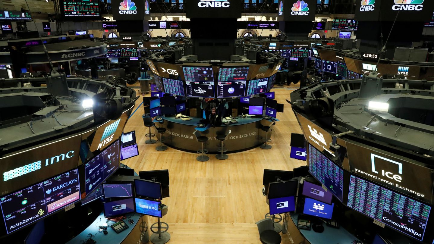Interior de la Bolsa de Nueva York. (Reuters)