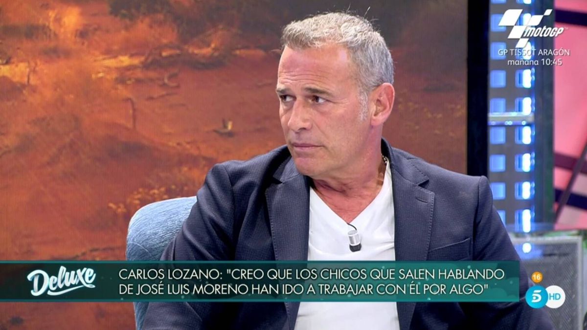 Críticas a Carlos Lozano por defender a José Luis Moreno en 'Sábado Deluxe'