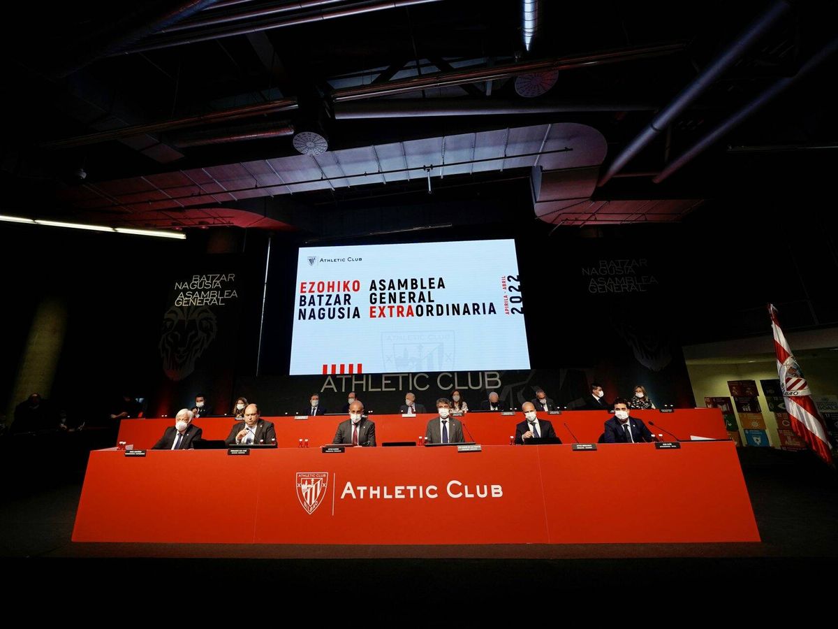 Foto: Asamblea general del Athletic de Bilbao. (Athletic de Bilbao)