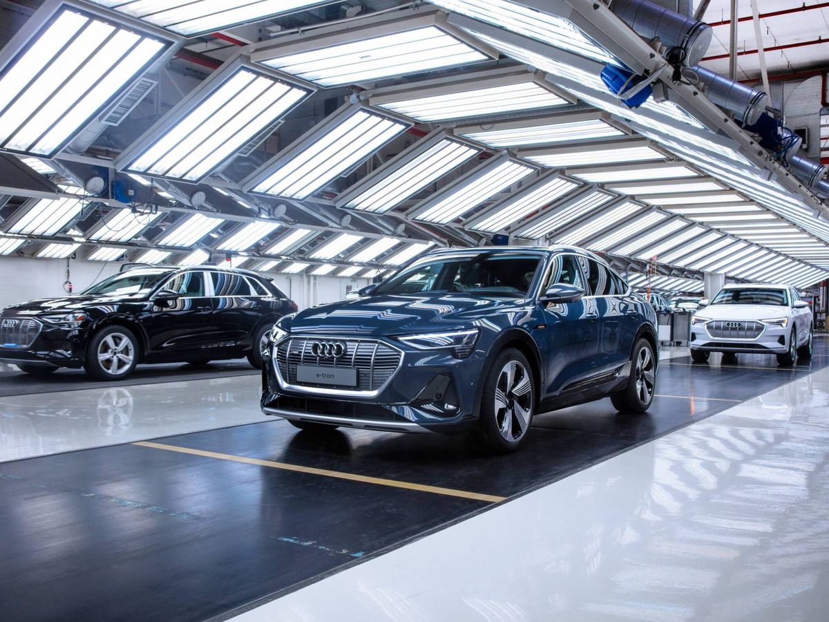 Foto: La fábrica de Audi en Bruselas produce los e-tron y e-tron Sportback. (Audi)