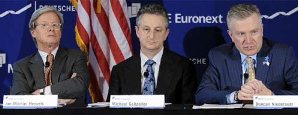 Foto: Los accionistas de NYSE aprueban su fusión con Deutsche Boerse
