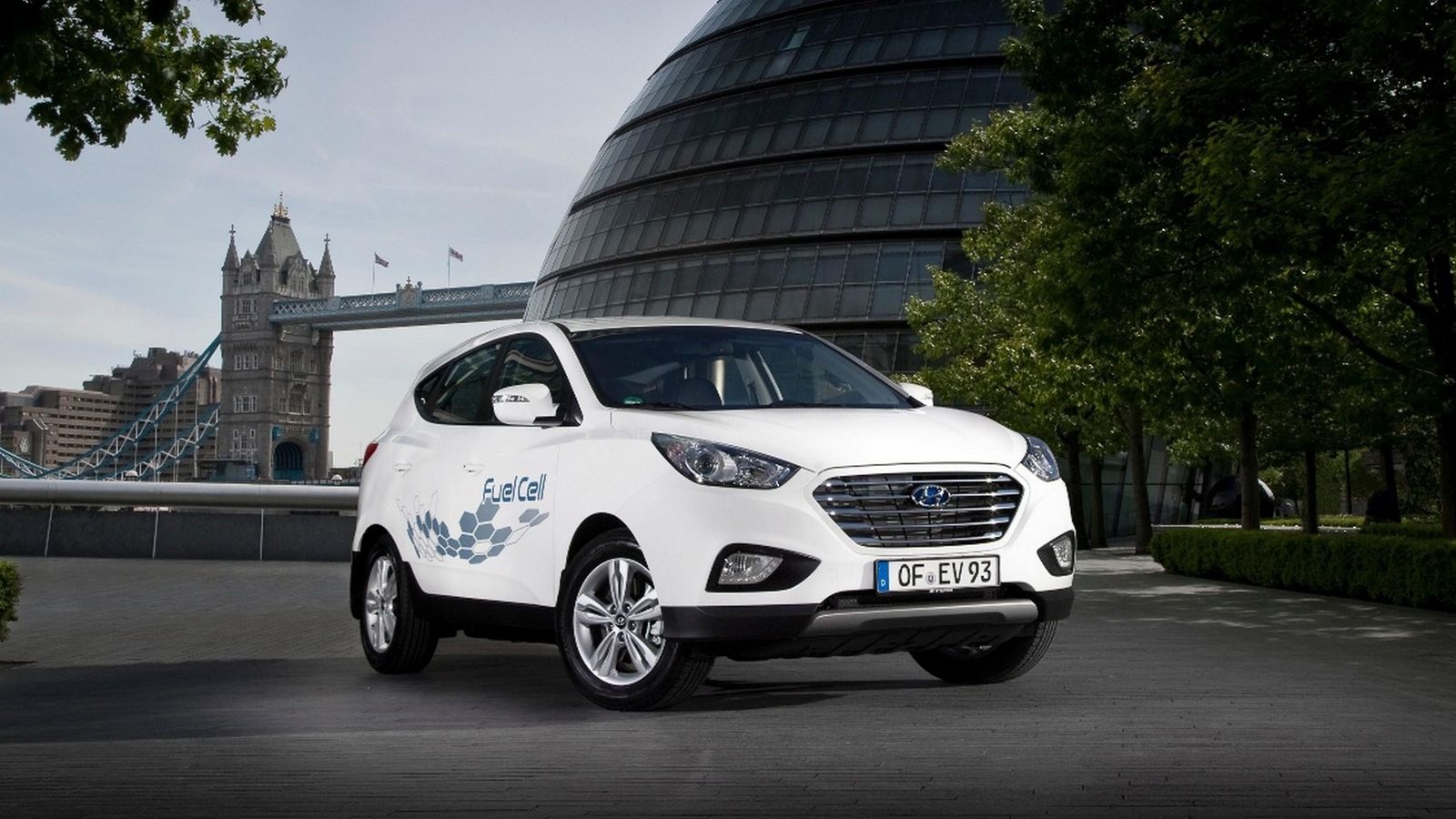 Foto: El Hyundai ix35 Fuel Cell ya circula por Europa 