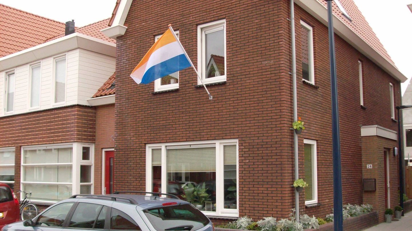Bandera original holandesa. (Creative Commons)