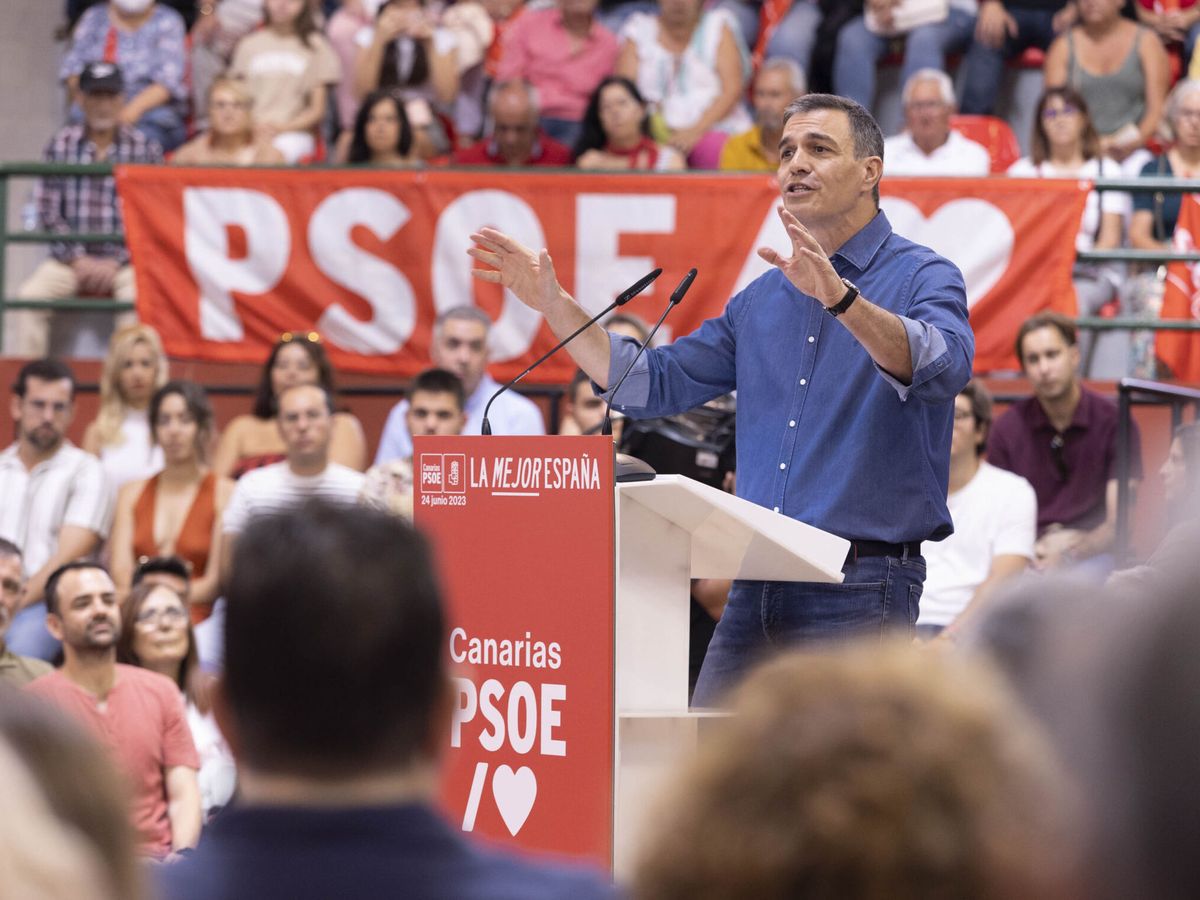 Foto: El secretario general del PSOE y presidente del Gobierno, Pedro Sánchez. (EFE/Miguel Barreto)