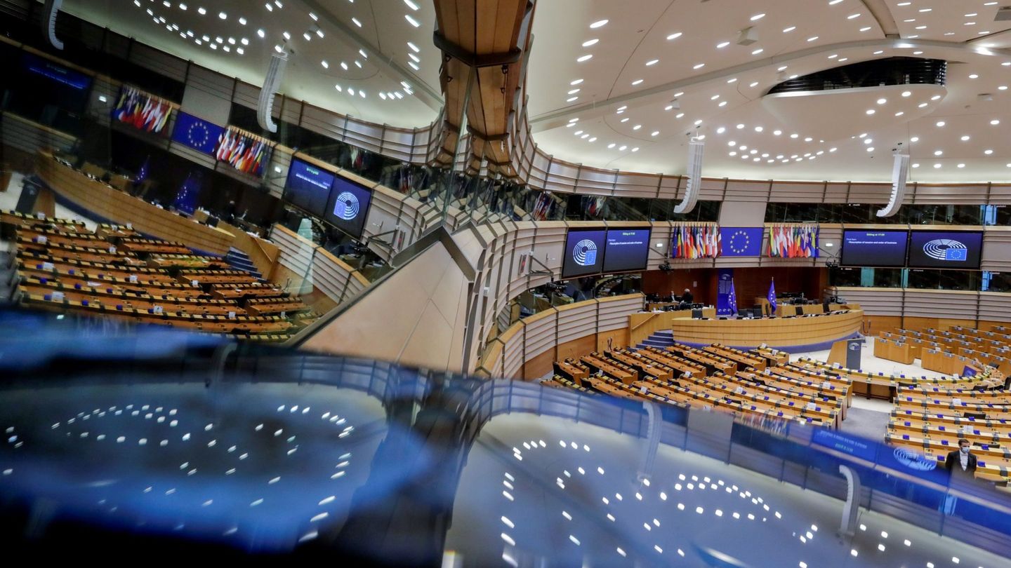 Vista del Pleno del Parlamento Europeo en Bruselas. (EFE)
