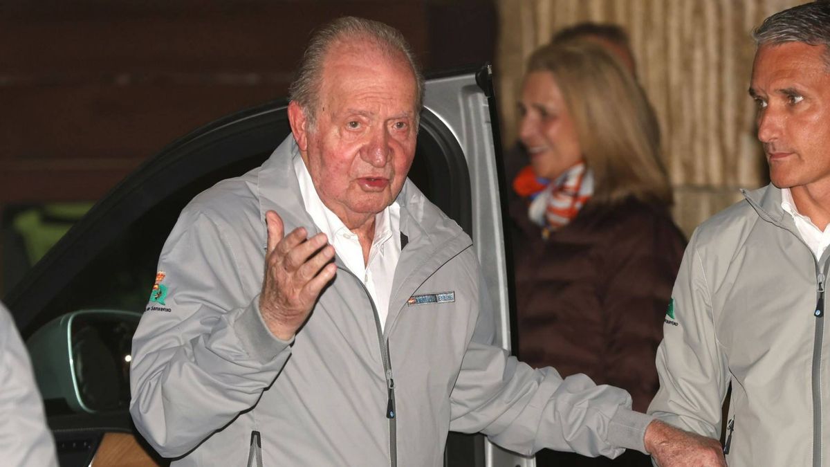 Jamón, marisco y merluza: el menú de 35 euros del rey Juan Carlos en su última noche en Galicia 