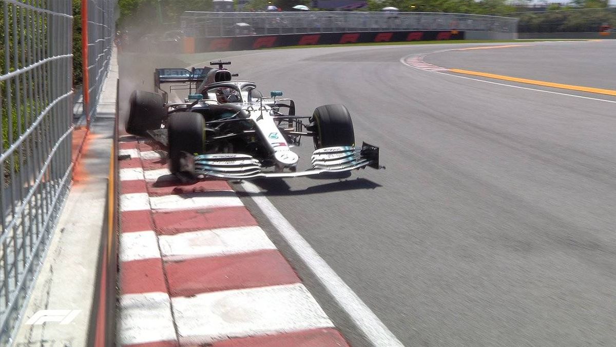 El vueltón de Carlos Sainz en Canadá y el inusual accidente de Hamilton