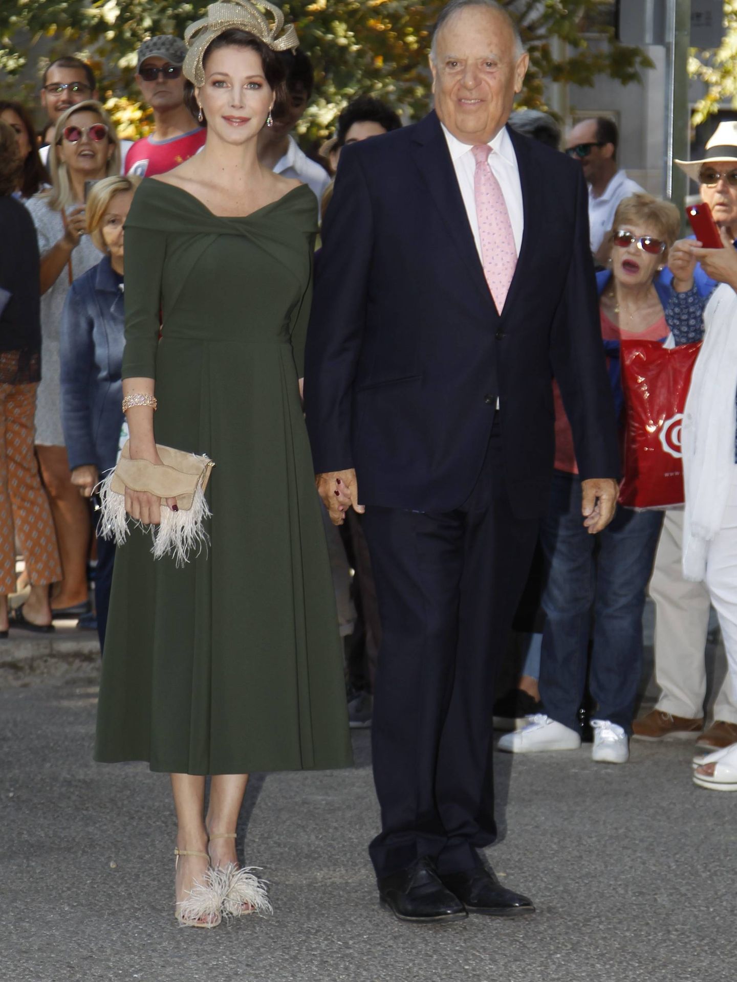 El marqués de Griñón y su mujer, Esther Doña. (Cordon Press)