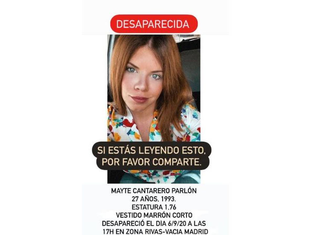 Foto: La joven desaparecida en Rivas Vaciamadrid