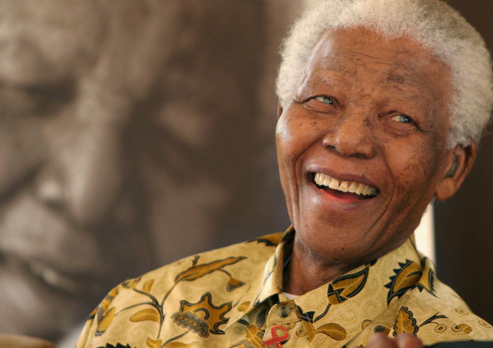 Foto: Nelson Mandela en diciembre de 2005 (I.C.)