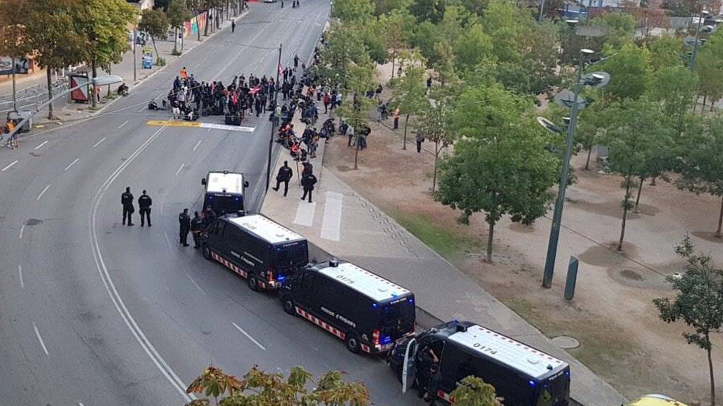 Protestas en Girona. (EC)