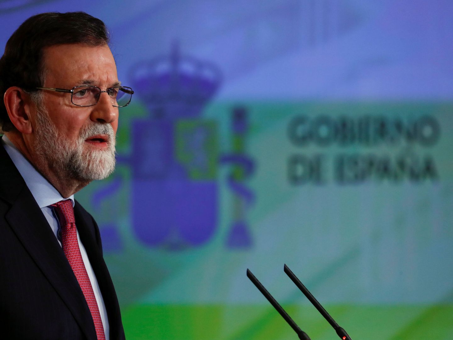 Rajoy, en La Moncloa. (Reuters)