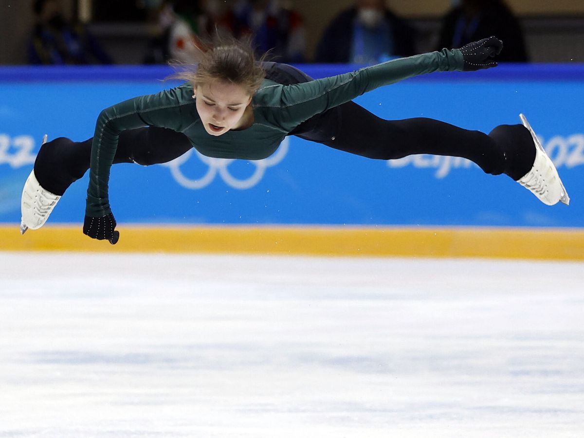 Foto: La patinadora rusa Kamila Valieva. (Reuters/Evgenia Novozhenina)